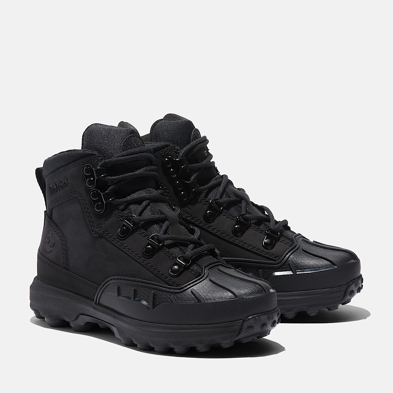 Junior Converge Waterproof Hiking Boot TBL Black Nubuck ALT4