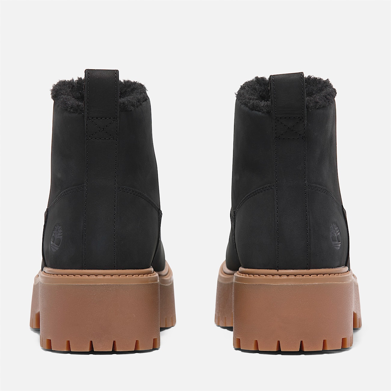 Womens Stone Street Mid Warm Lined Boot TBL Black Nubuck ALT5