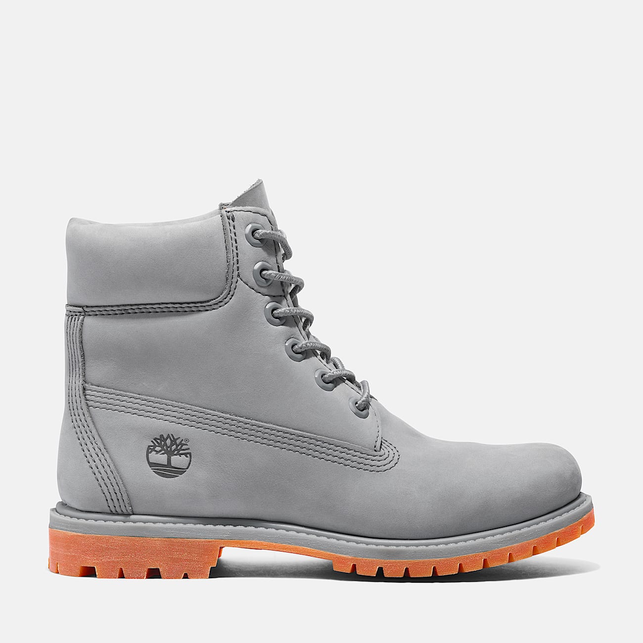 Womens Timberland 50th Anniversary Edition 6Inch Waterproof Boot TBL Light Grey Nubuck HERO