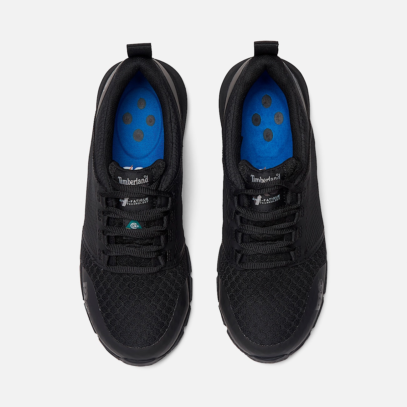 Womens Radius Composite Toe Work Sneaker TBL Black ALT2