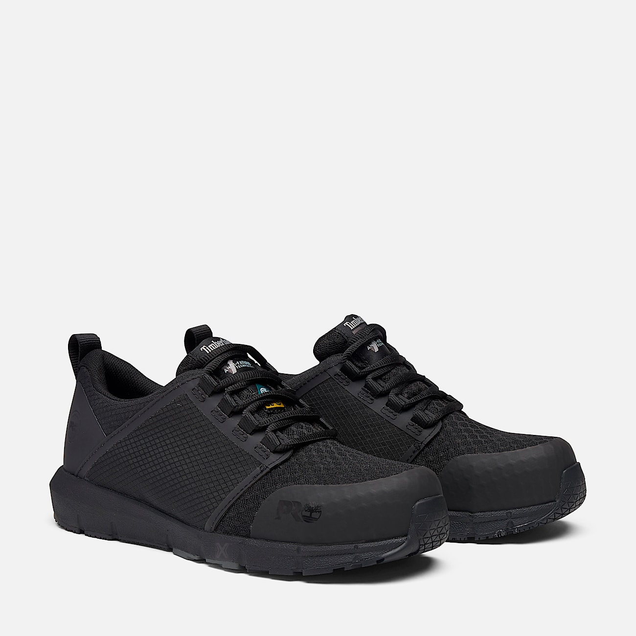 Womens Radius Composite Toe Work Sneaker TBL Black ALT4