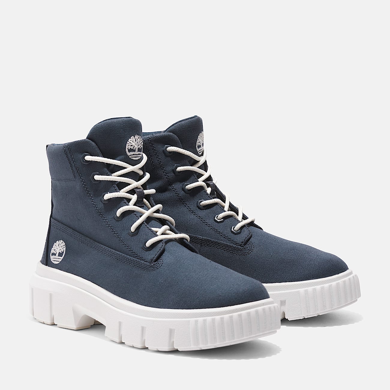 Womens Greyfield Canvas Boot TBL Dark Blue Canvas ALT4