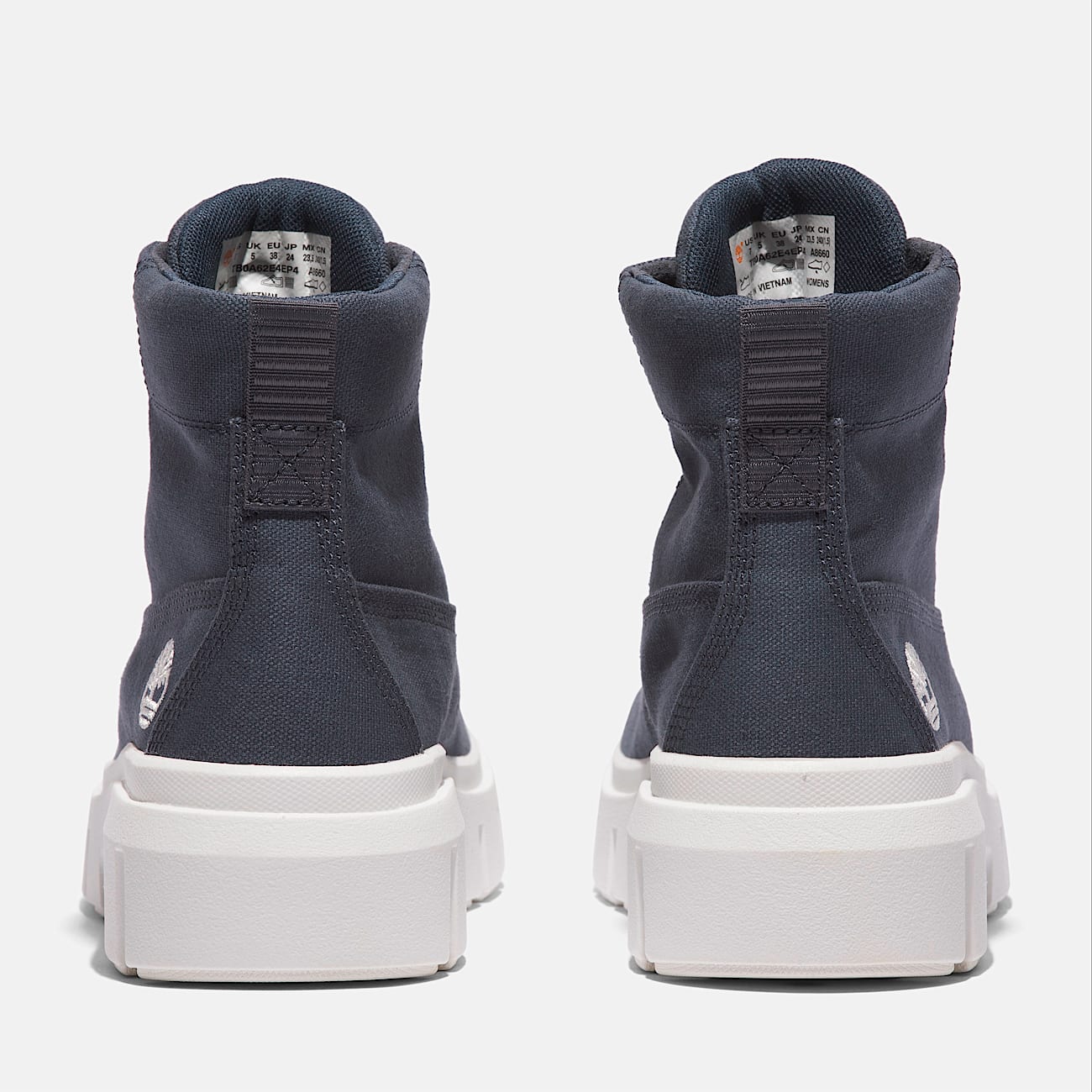 Womens Greyfield Canvas Boot TBL Dark Blue Canvas ALT5