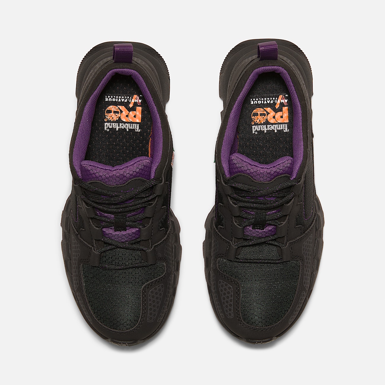 Womens Timberland PRO Powertrain CompToe Work Sneaker TBL BlackPurple ALT2