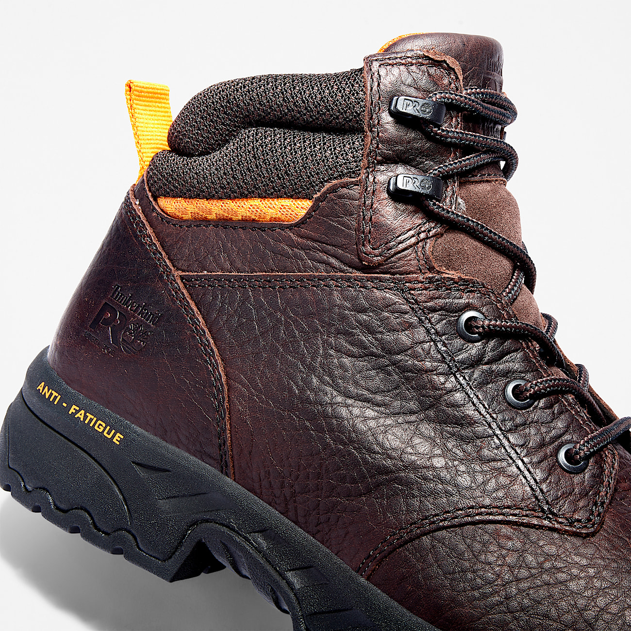 Mens Band Saw 6 Steel Toe Work Boot TBL Brown FullGrain Leather ALT6