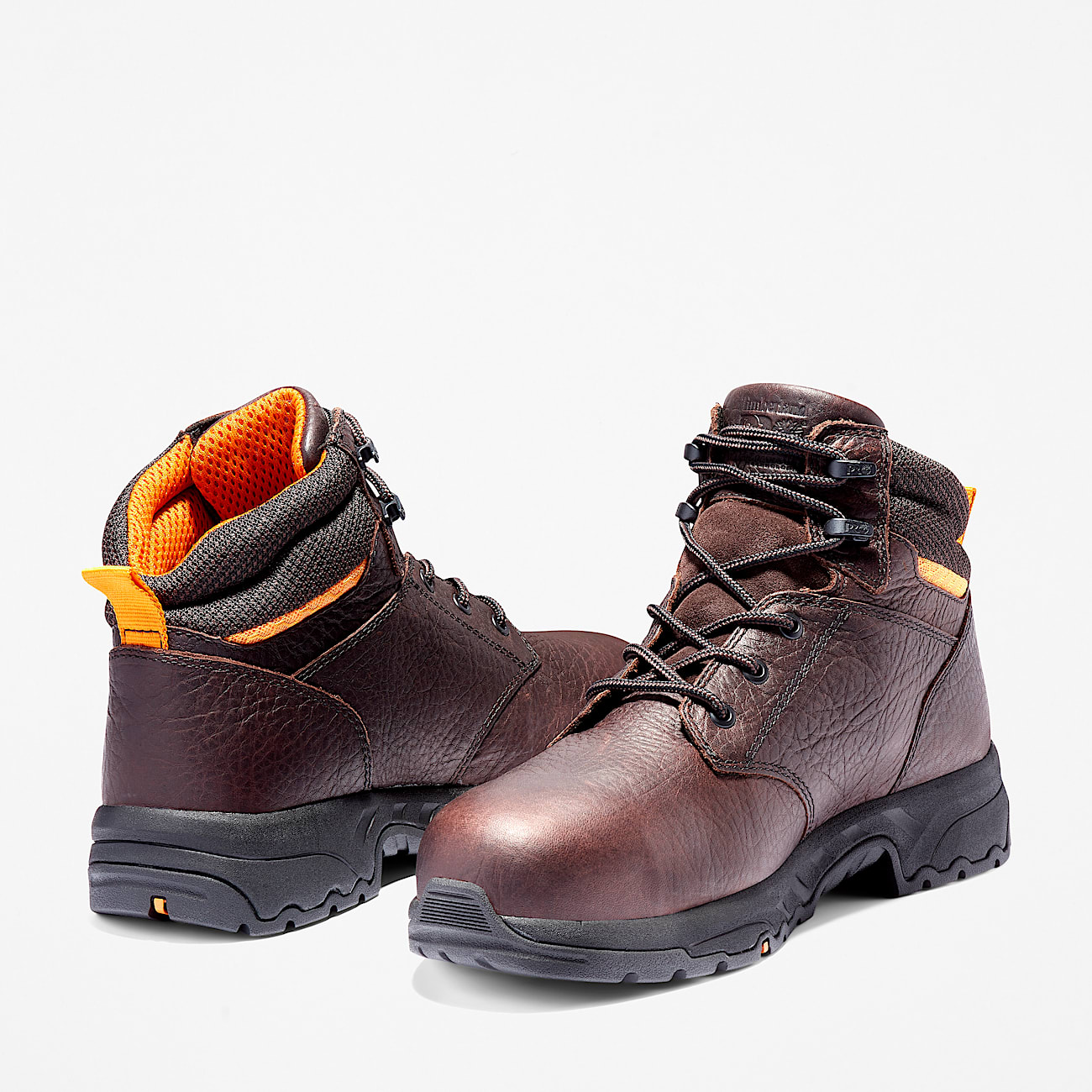 Mens Band Saw 6 Steel Toe Work Boot TBL Brown FullGrain Leather ALT5