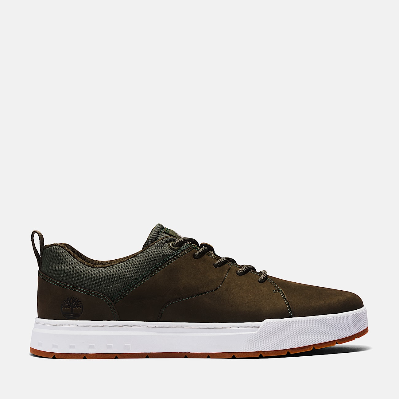 Mens Maple Grove Sneaker TBL Dark Green Nubuck HERO