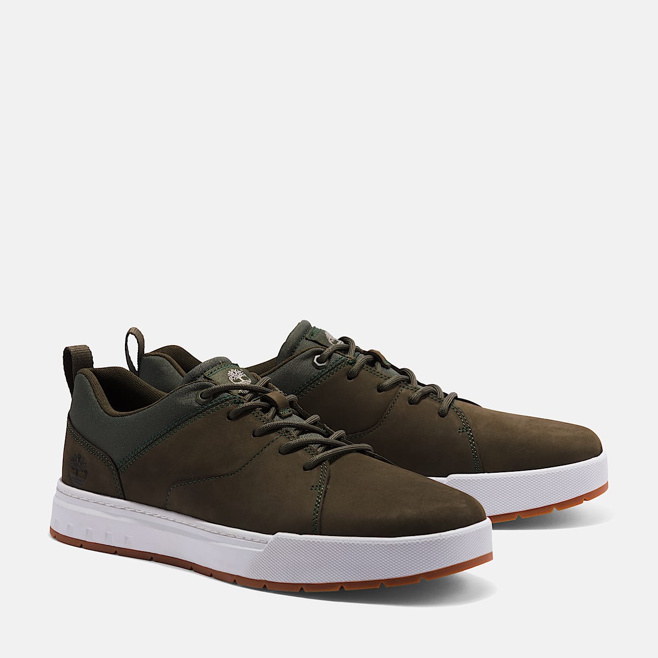 Mens Maple Grove Sneaker TBL Dark Green Nubuck ALT4