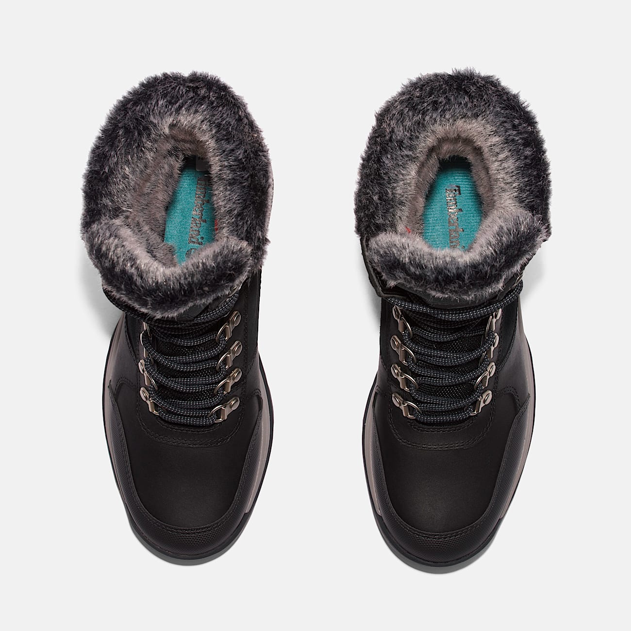 Womens White Ledge Tall LaceUp Waterproof Snow Boot TBL Black FullGrain ALT2