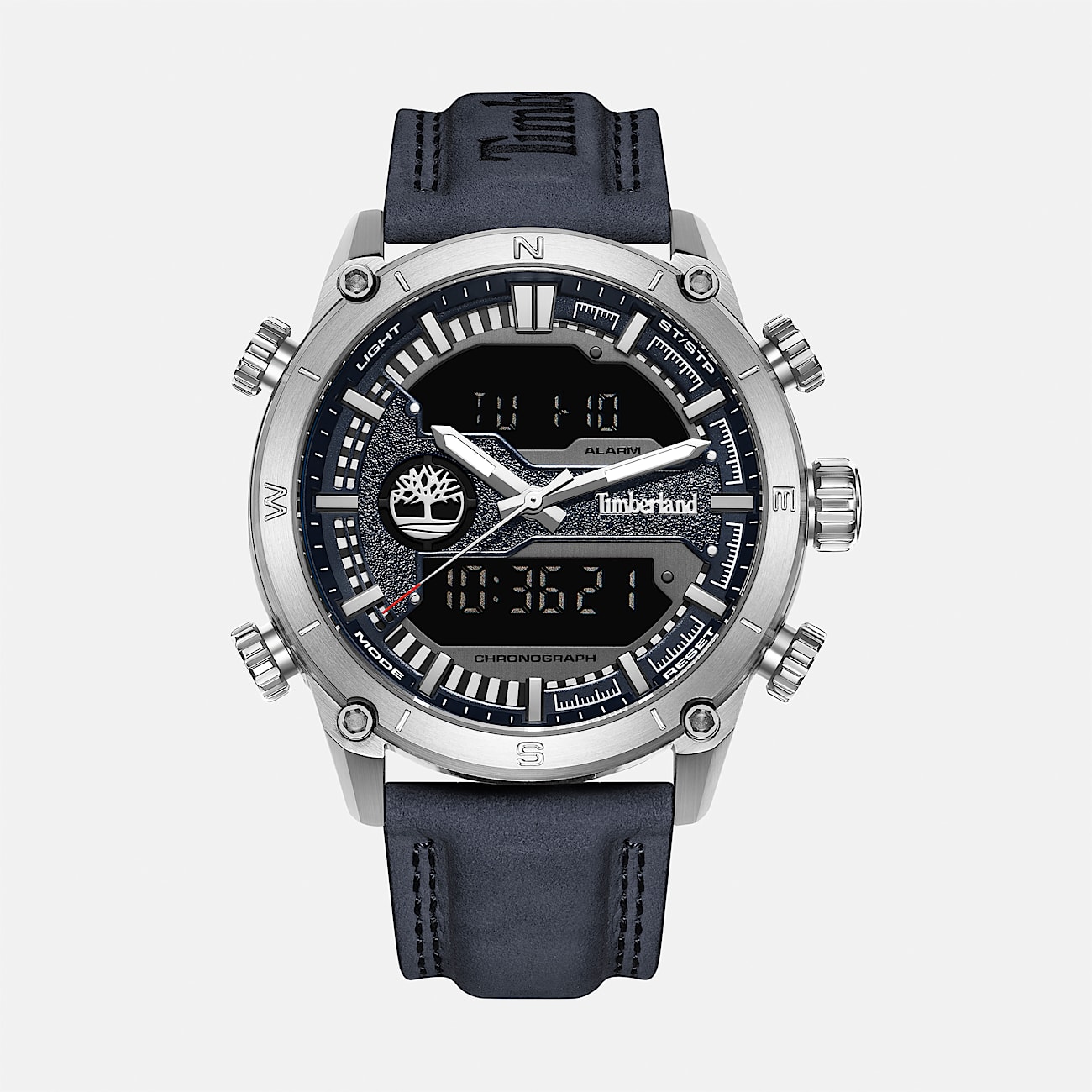 Reloj Bucksport para hombre TBL NegroPlata HERO