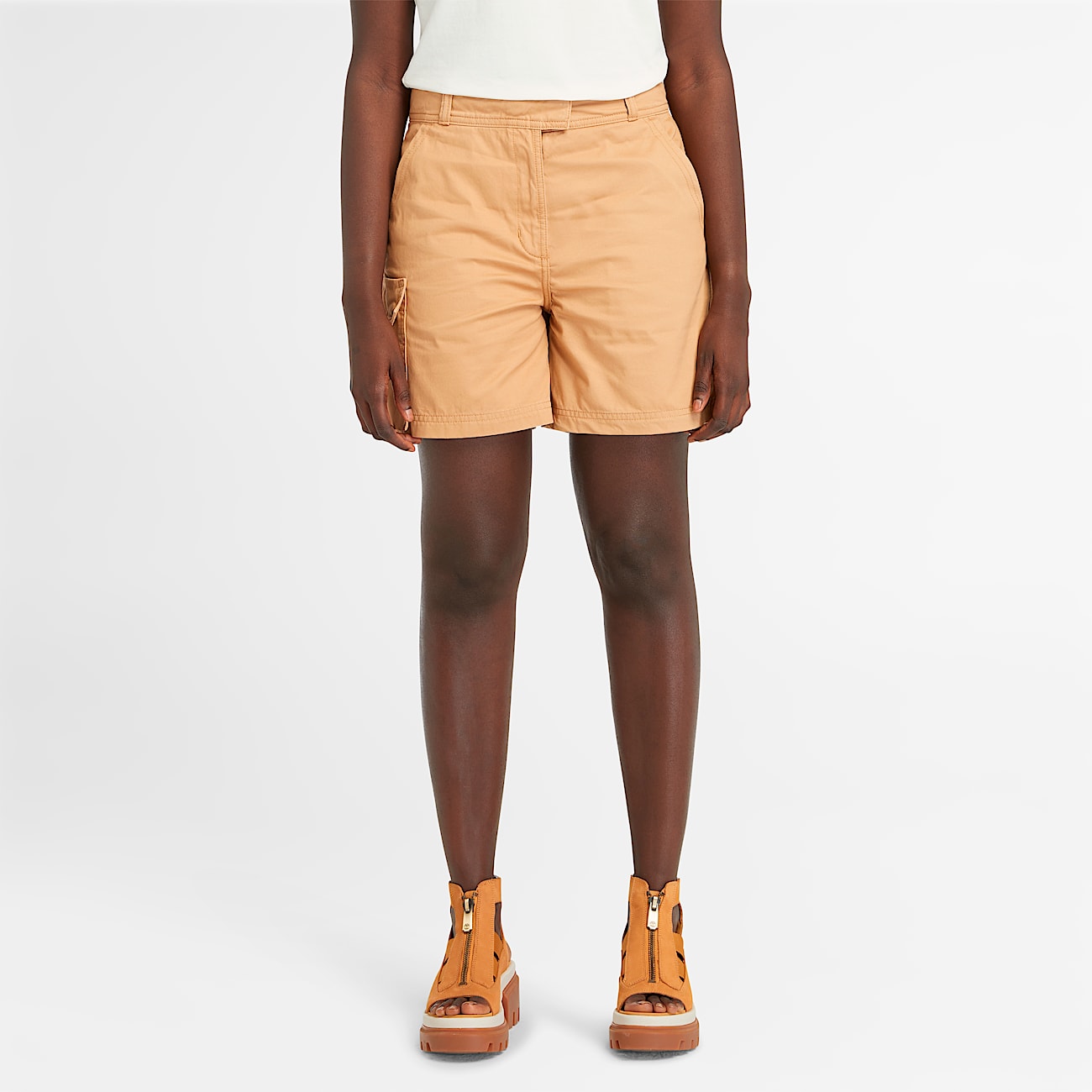 Womens Brookline Utility Cargo Short TBL Light Wheat HERO