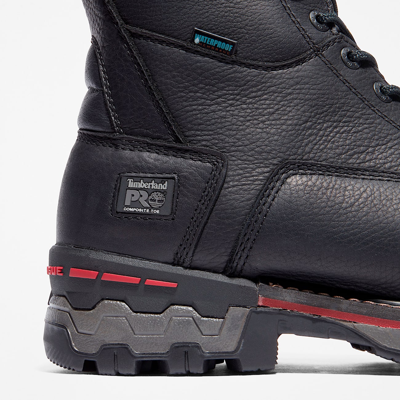 Mens Boondock 8 Composite Toe Waterproof Insulated Work Boot TBL Black ALT7