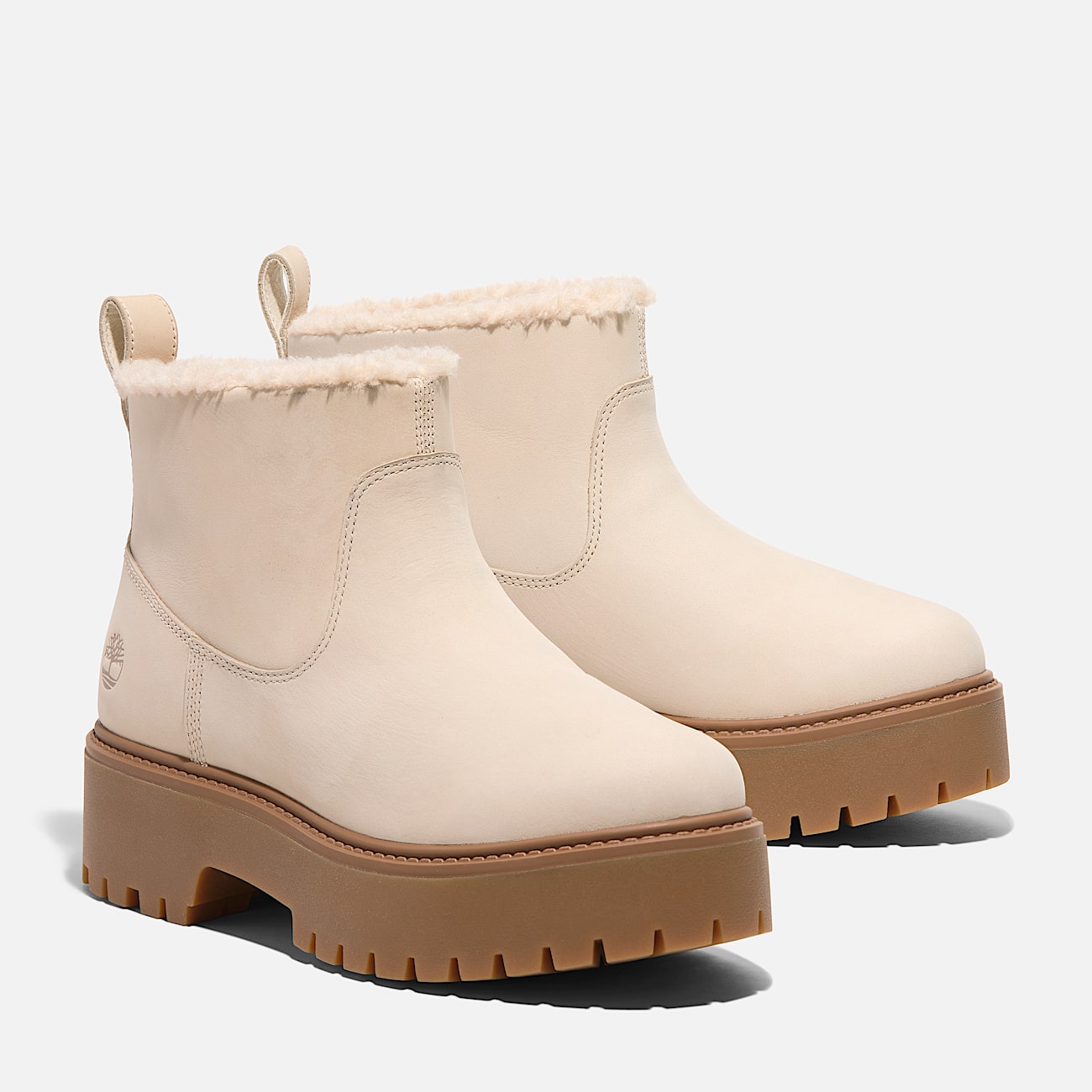 Womens Stone Street Mid Warm Lined Boot TBL Natural Nubuck ALT4