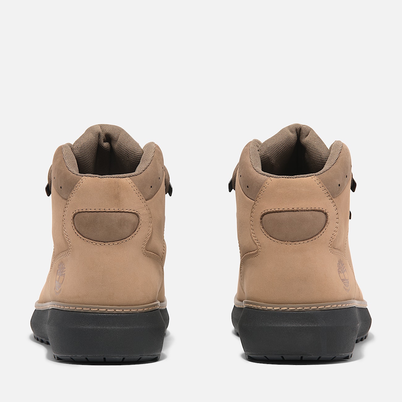 Mens Hudson Road Mid Waterproof Boot TBL Beige Nubuck ALT5