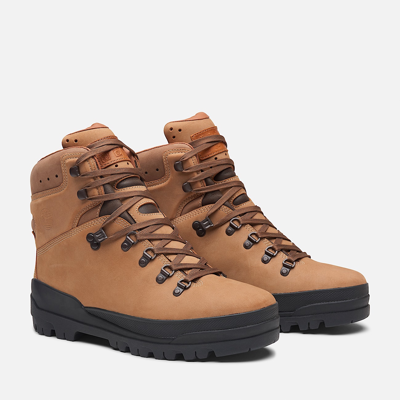 Mens World Hiker Mid LaceUp Waterproof Boot TBL Beige Nubuck ALT4