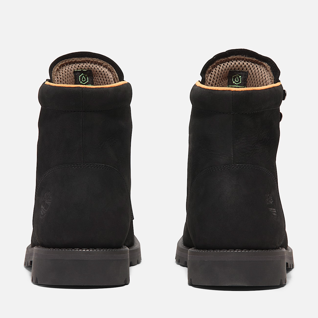 Mens Redwood Falls Waterproof MocToe Boot TBL Black Nubuck ALT5