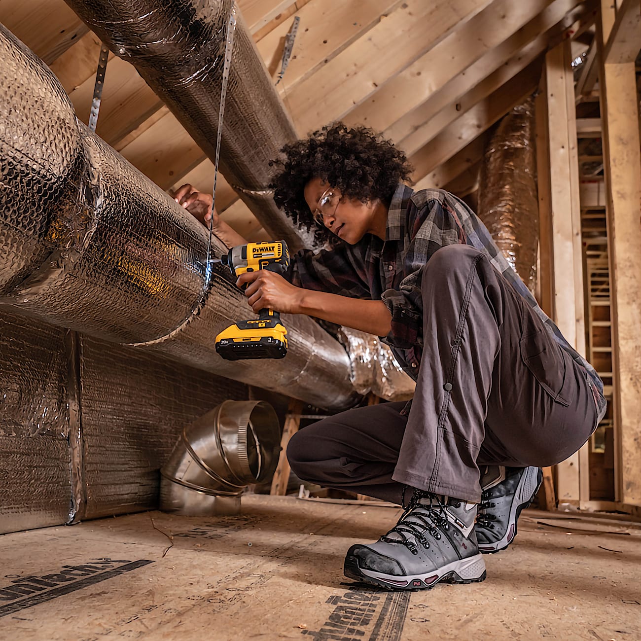 Womens Switchback Composite Toe Waterproof Work Boot TBL GreyPurple ALT1