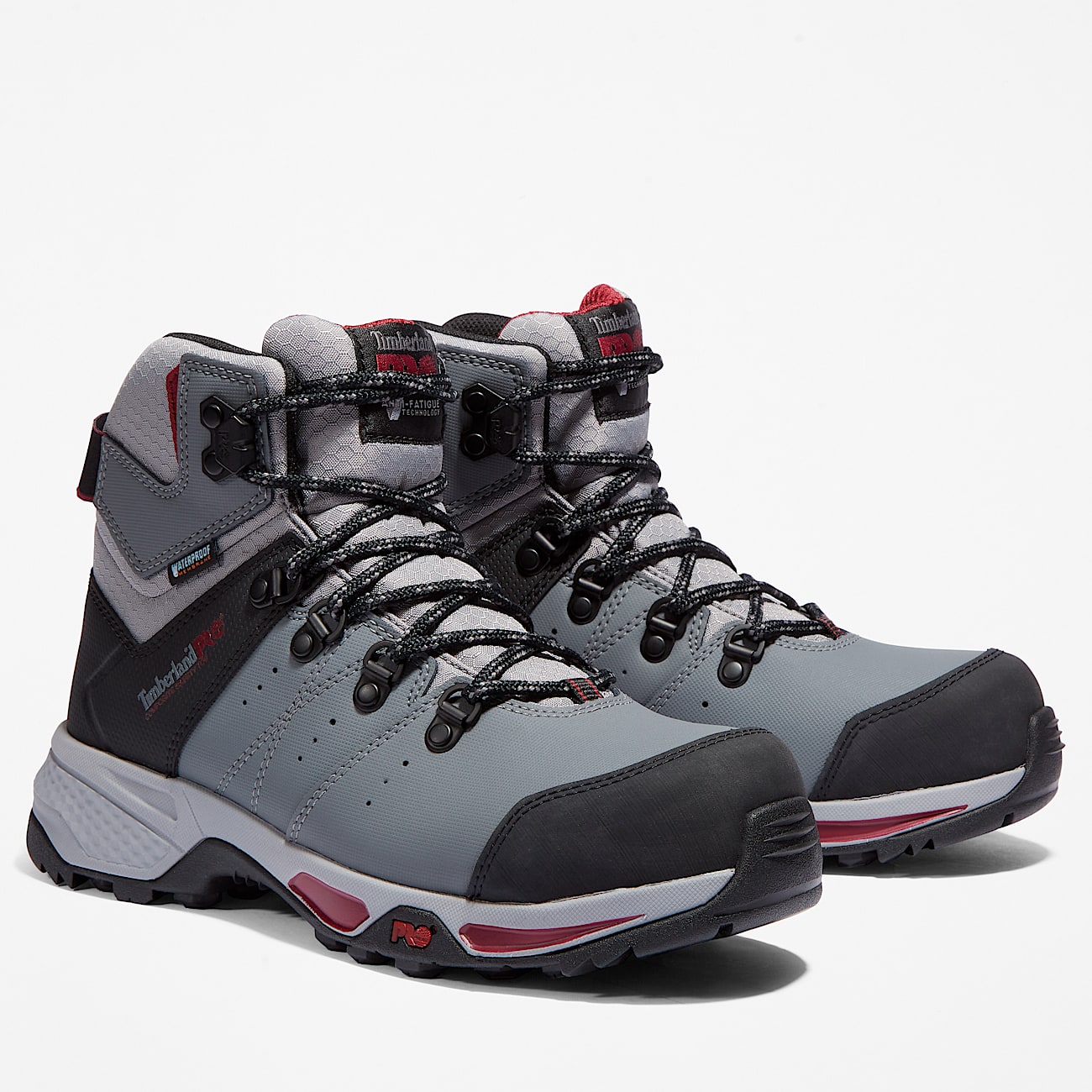 Womens Switchback Composite Toe Waterproof Work Boot TBL GreyPurple ALT5