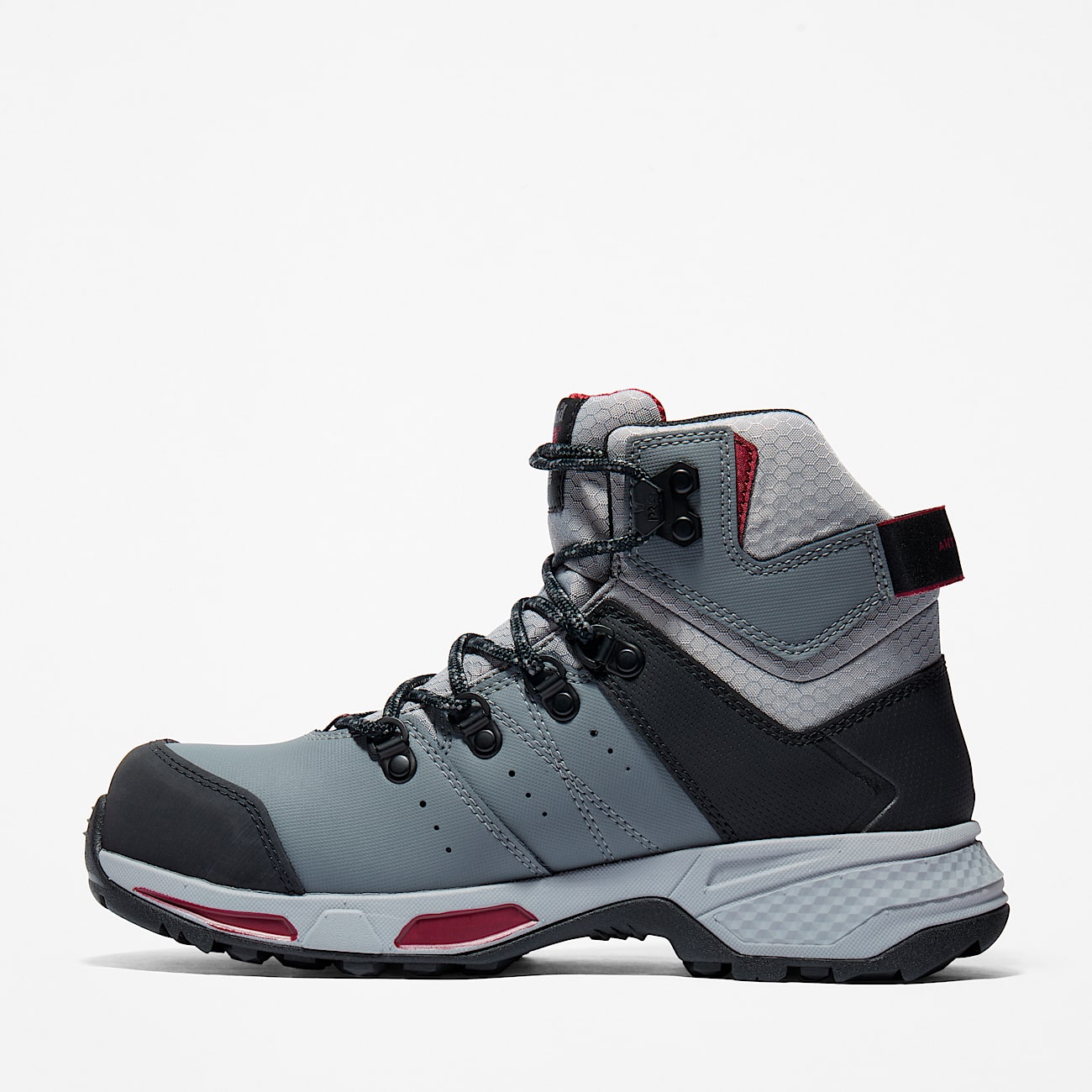 Womens Switchback Composite Toe Waterproof Work Boot TBL GreyPurple ALT7