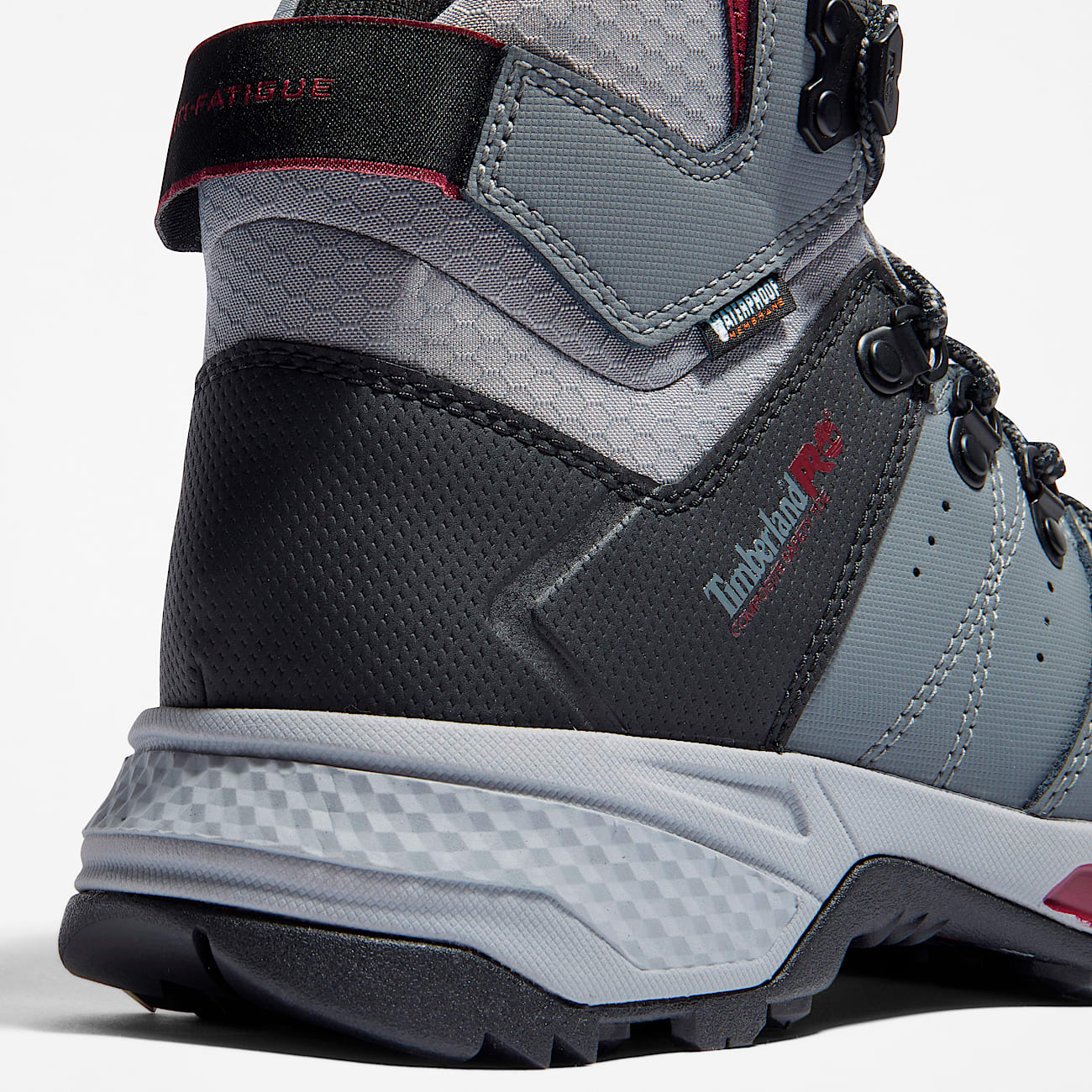 Womens Switchback Composite Toe Waterproof Work Boot TBL GreyPurple ALT8