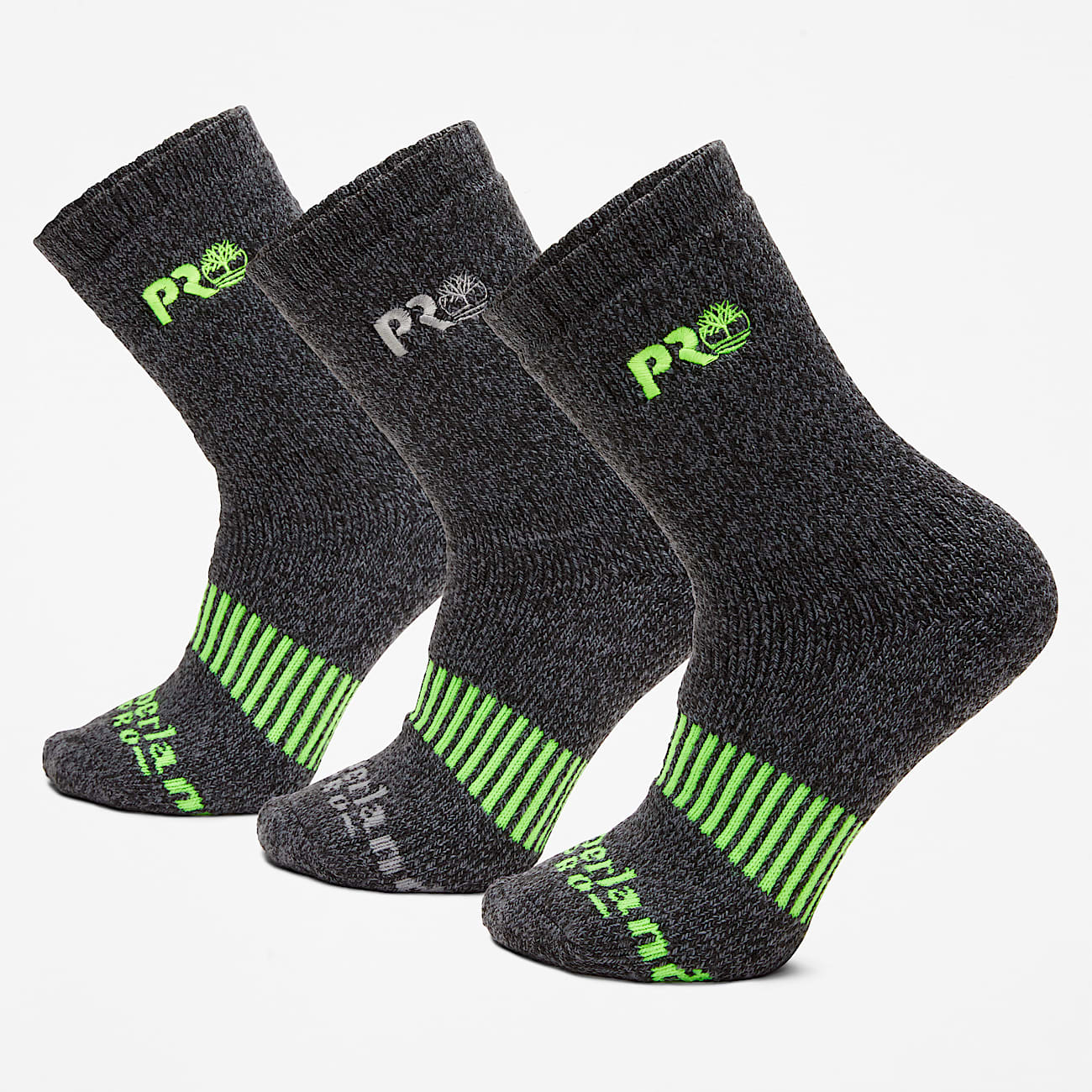 Men's 3-Pack Racing-Stripe Cushioned Boot Socks - 1