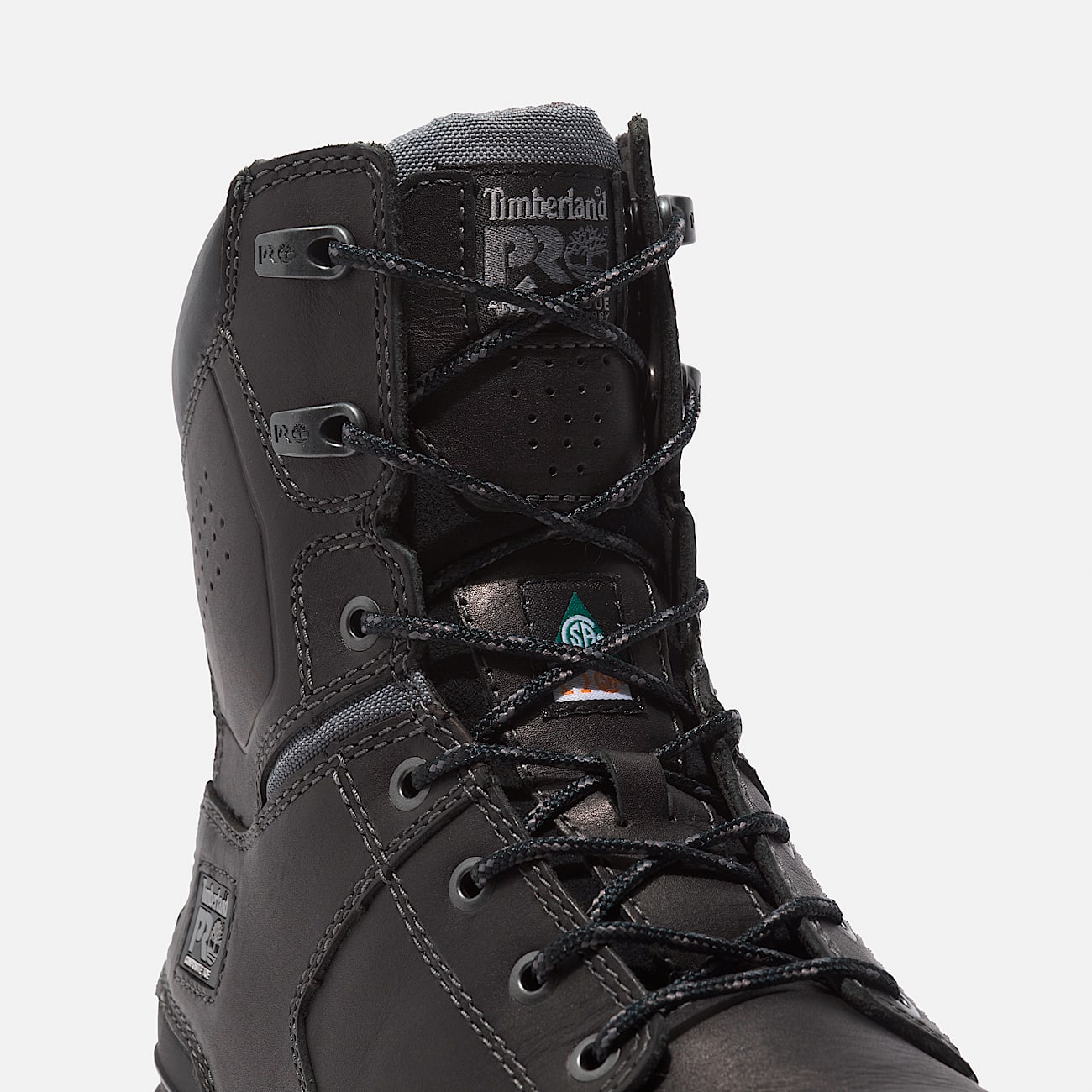 Mens Timberland PRO Magnitude 8 CompToe Work Boot TBL Black ALT7