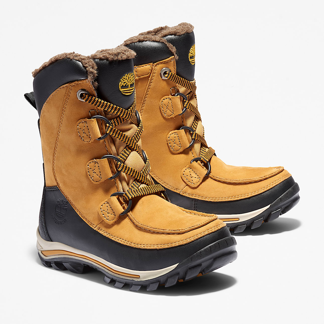 Junior Chillberg Waterproof Boot TBL Wheat Nubuck ALT4