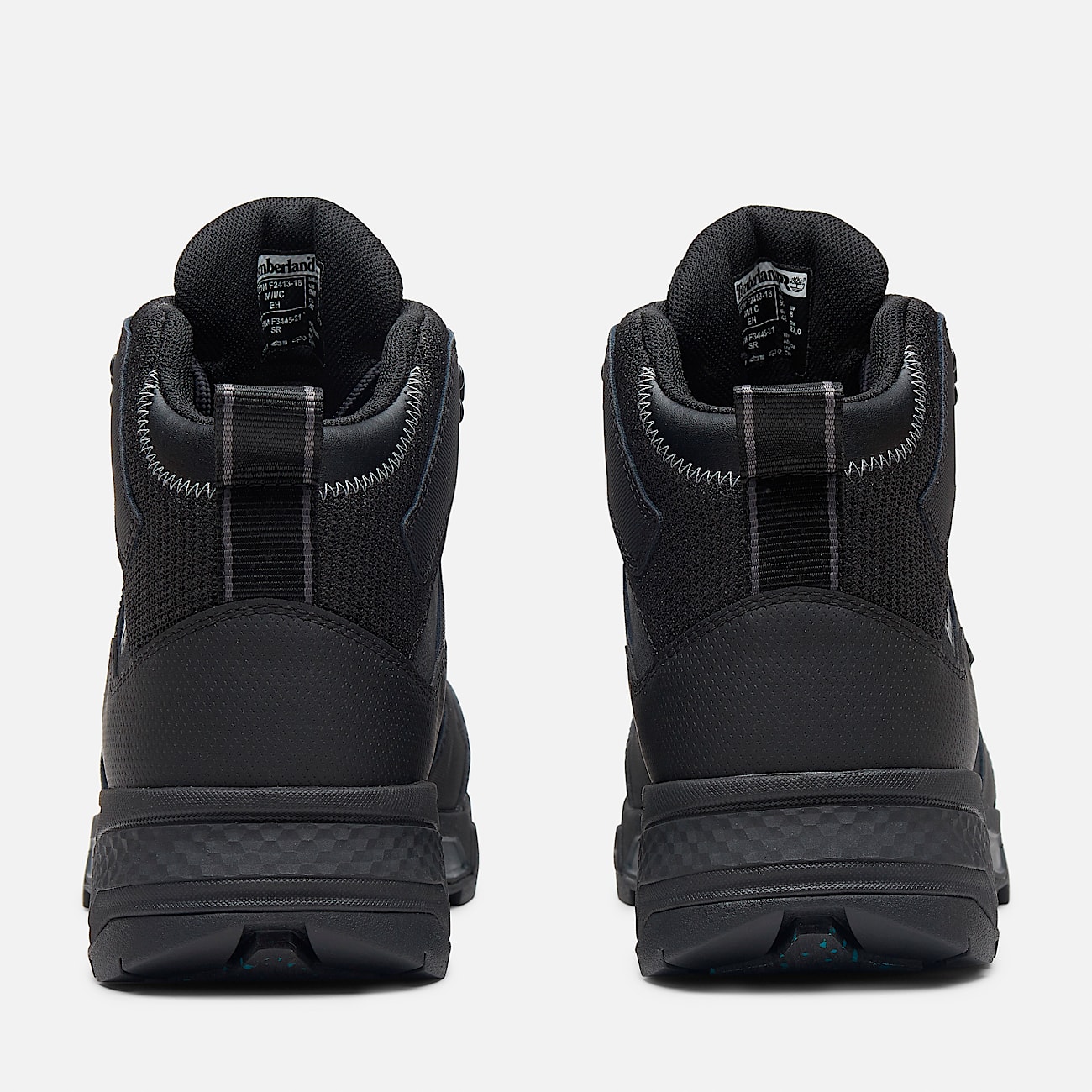 Mens Switchback CompToe Waterproof Work Boot TBL Black FullGrainGrey ALT5