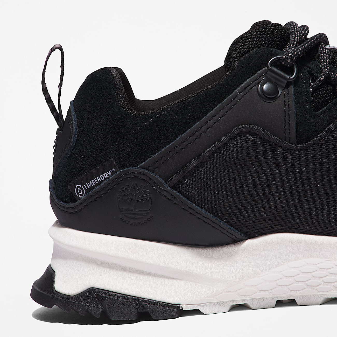 Womens Lincoln Peak Lite Waterproof Hiking Shoe TBL Black Mesh ALT7