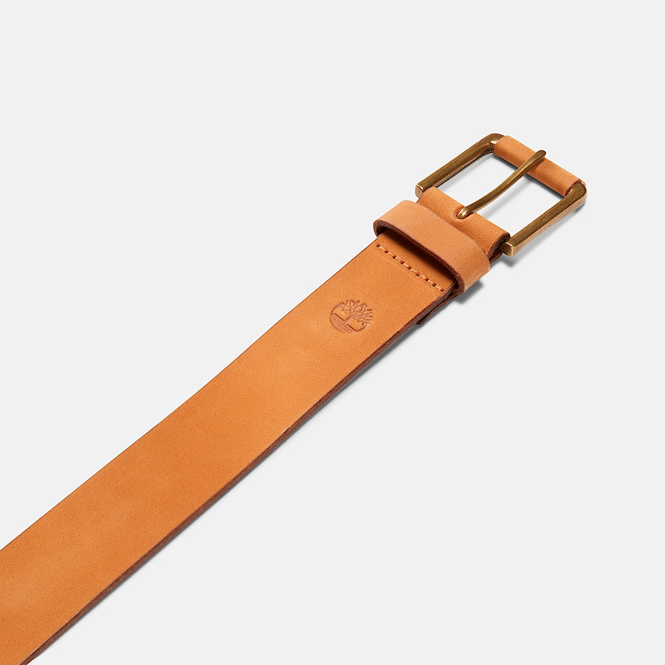 Mens 40mm Nubuck Wrapped Buckle Belt TBL Wheat ALT1