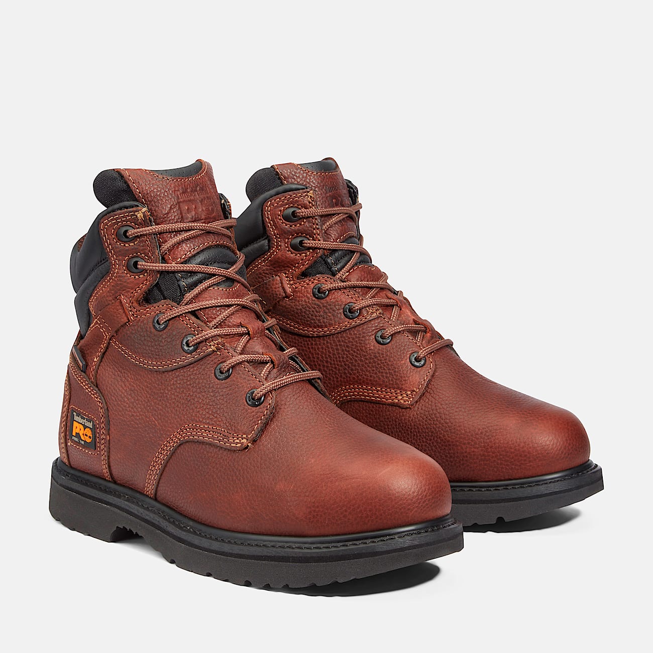 Mens Met Guard Steel Toe Work Boot TBL Brown ALT4