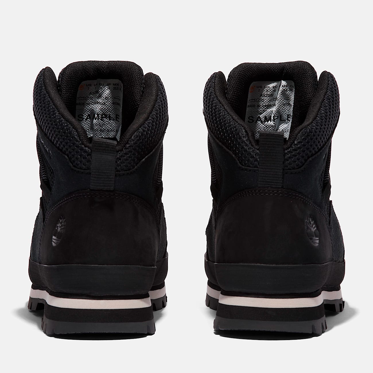 Womens Euro Hiker Mid LaceUp Boot TBL Black ALT5