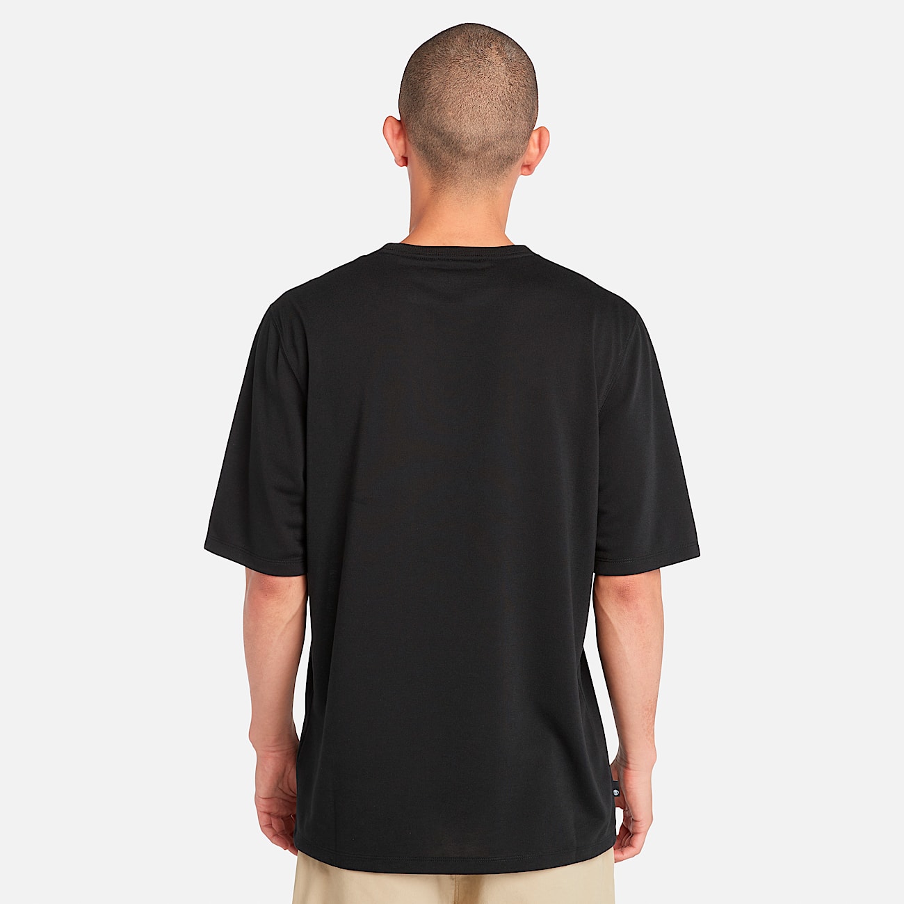 Mens UV Protection Outdoor Graphic TShirt TBL Black ALT9