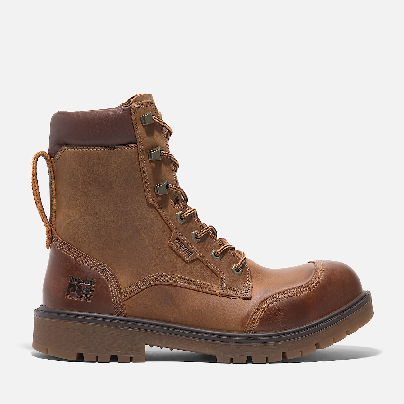 Men's Whitman 8-Inch Composite Toe Work Boots - Brown | Timberland US