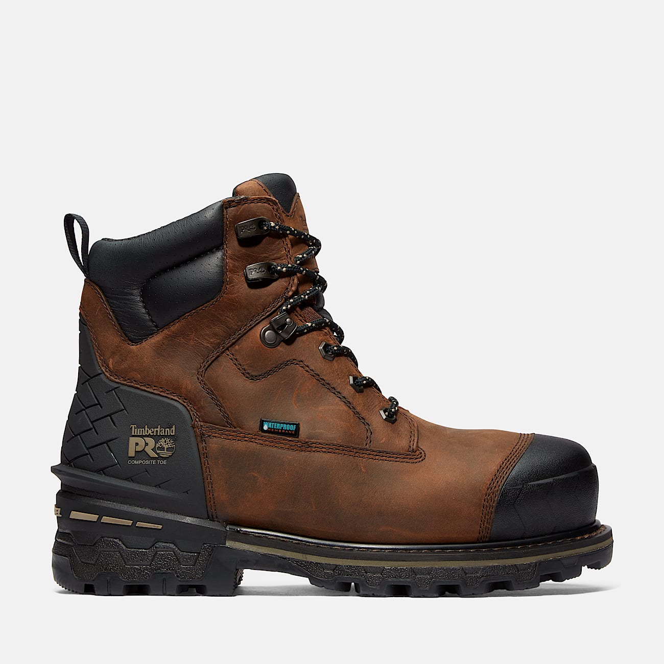 Mens Boondock HD 6 Composite Toe Waterproof Work Boot TBL Brown HERO