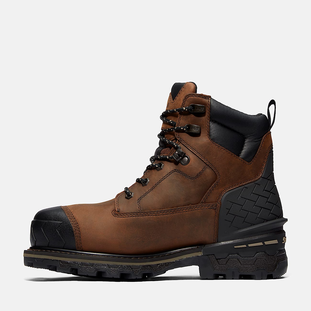 Mens Boondock HD 6 Composite Toe Waterproof Work Boot TBL Brown ALT6