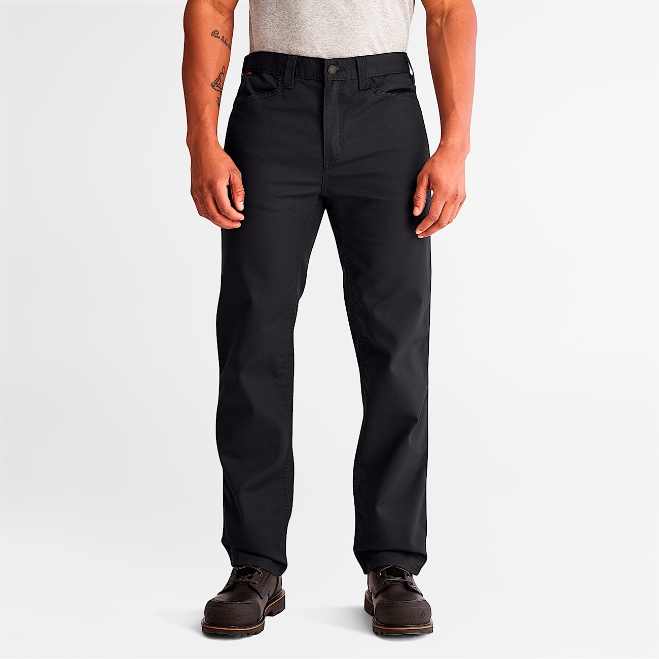 Mens Timberland PRO Ironhide Flex Utility Pants TBL Jet Black HERO