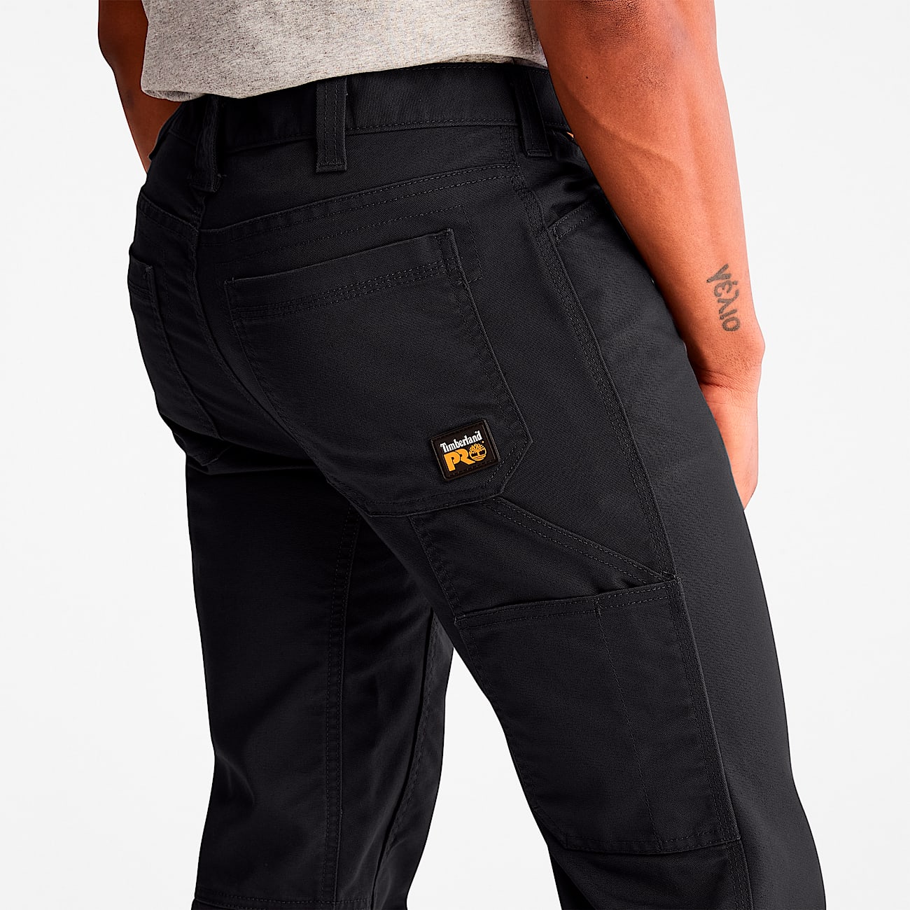 Mens Timberland PRO Ironhide Flex Utility Pants TBL Jet Black ALT2