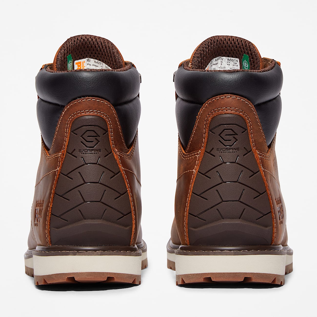 Mens Irvine 6 Work Boot TBL Brown ALT5