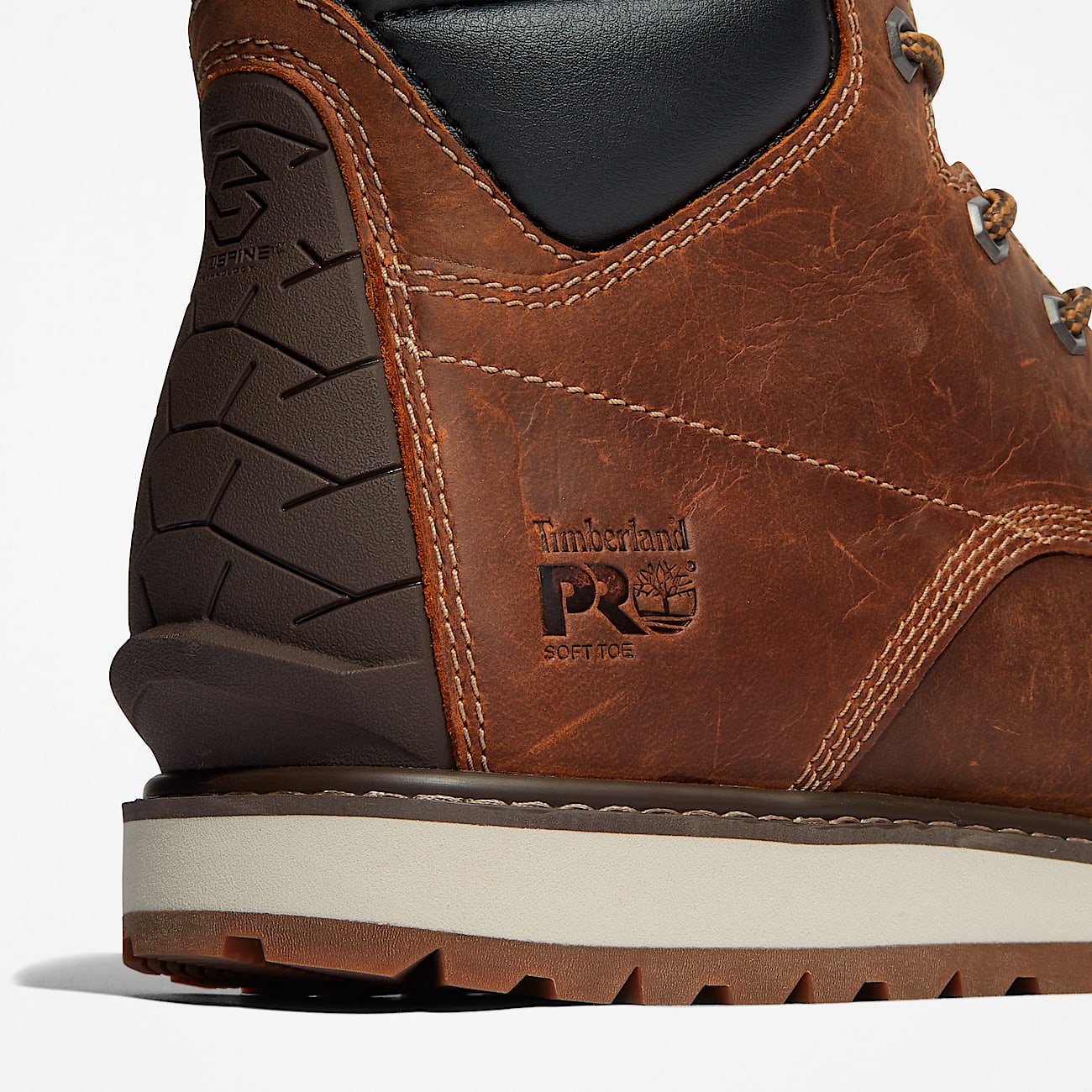 Mens Irvine 6 Work Boot TBL Brown ALT7