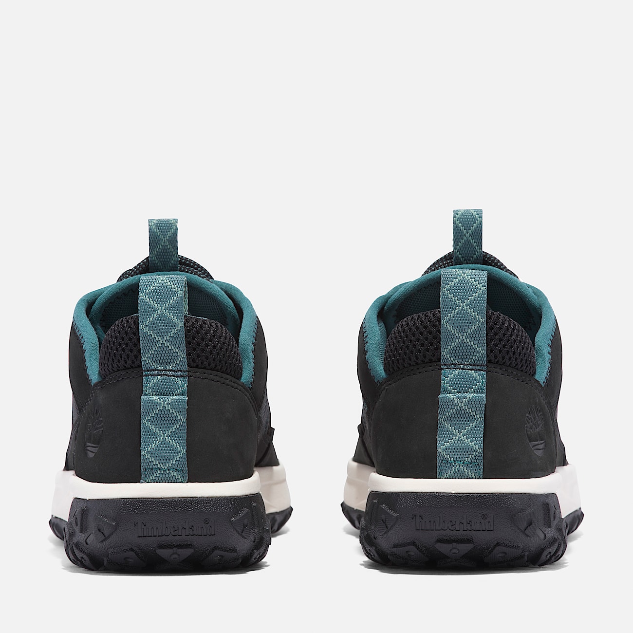 Womens GreenStride Motion 6 Low LaceUp Hiker TBL Black NubuckWhite ALT5