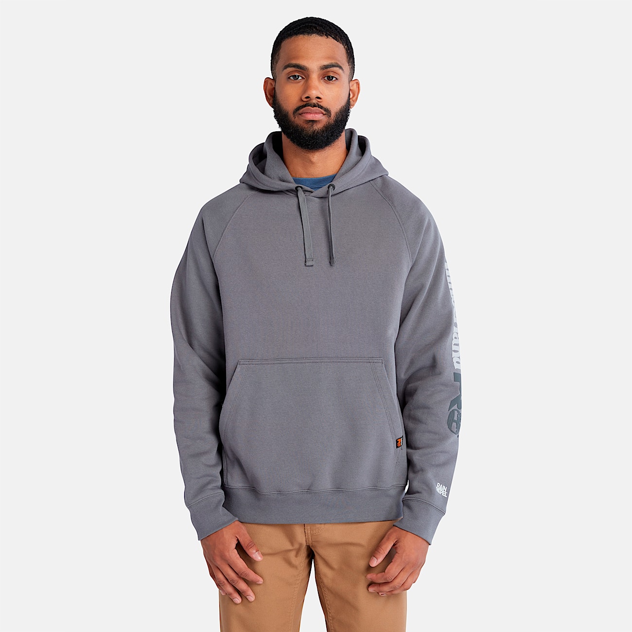 Mens Timberland PRO Hood Honcho Sport Hoodie TBL Tornado Grey HERO