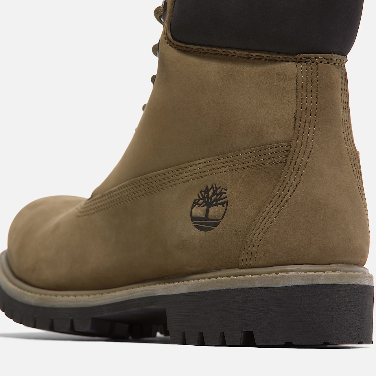 Mens Timberland Premium 6Inch Waterproof Boot TBL Olive Nubuck ALT7