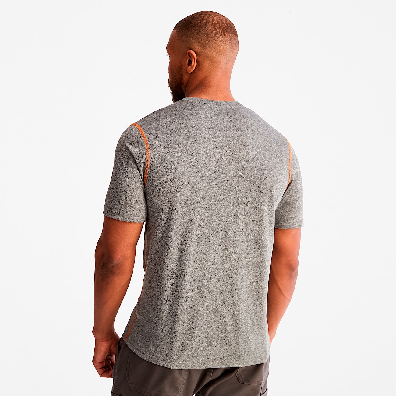 Mens Wicking Good Sport TShirt TBL Medium Grey Heather ALT1