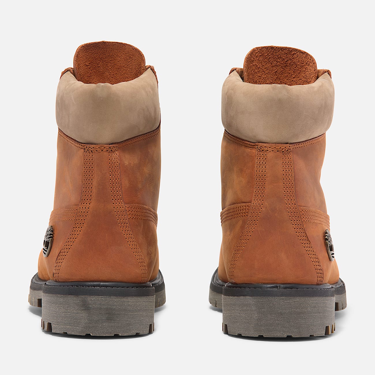 Mens Timberland Premium 6Inch Waterproof Boot TBL Orange FullGrain ALT5