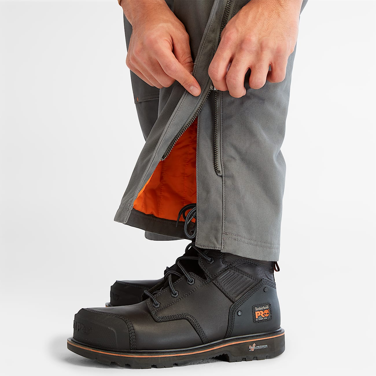 Mens Timberland PRO Gritman Insulated Bib Overall TBL Pewter ALT5