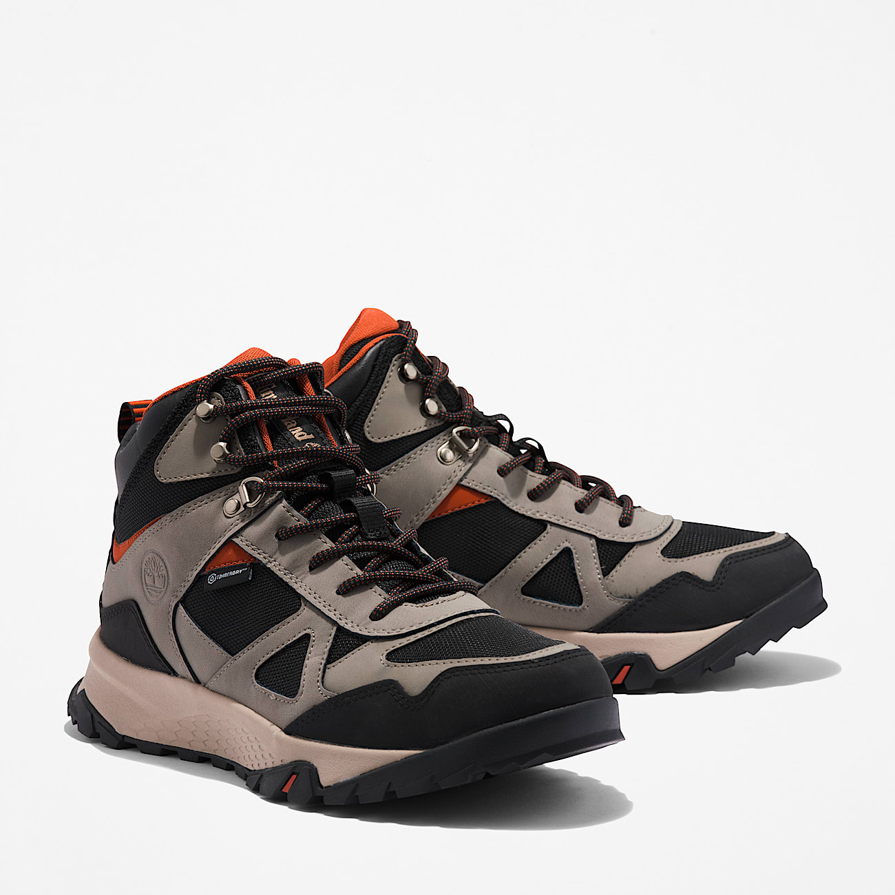 Mens Lincoln Peak Waterproof Mid Hiking Boot TBL Medium Grey ALT4