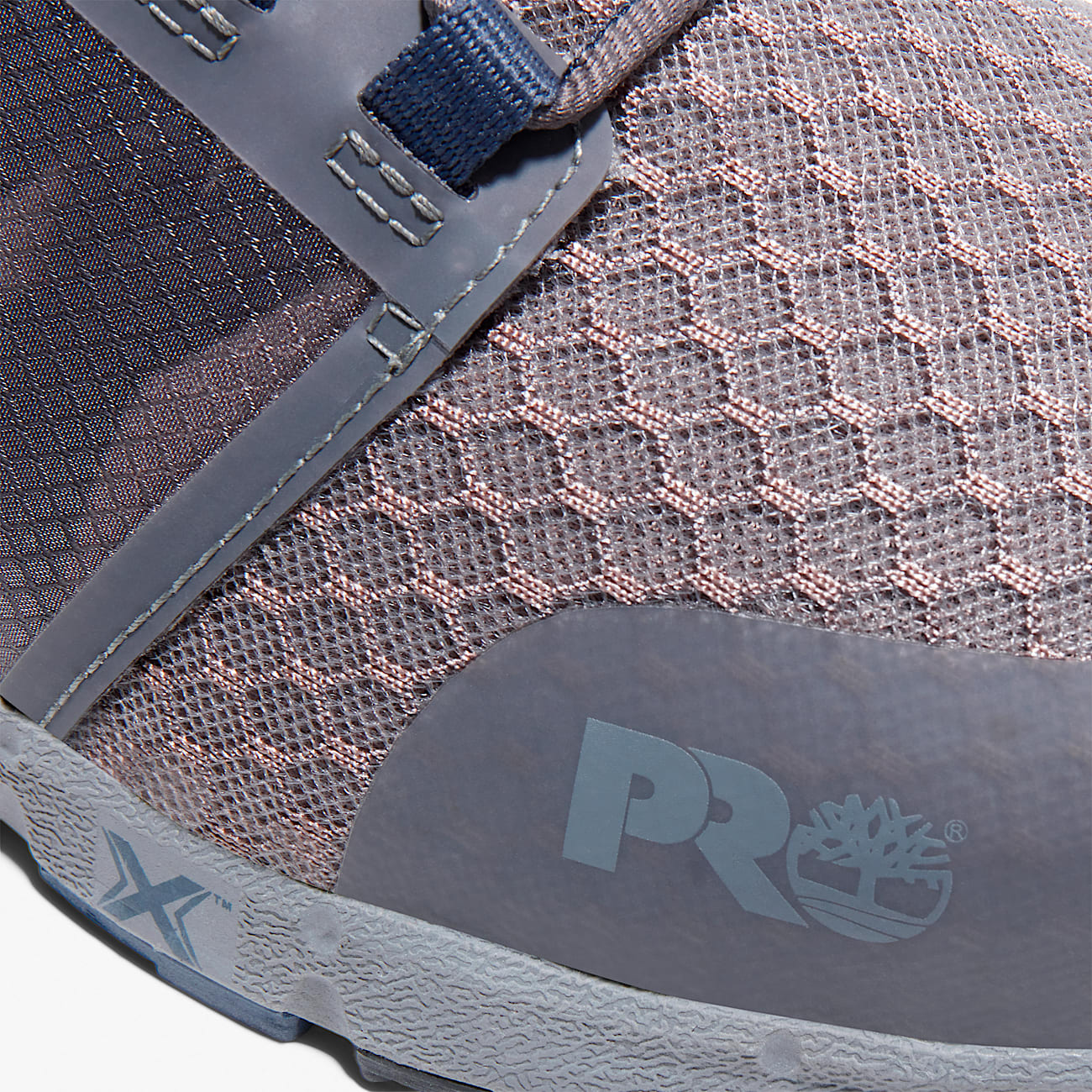 Mens Radius Composite Toe Work Sneaker TBL GreyNavy ALT9