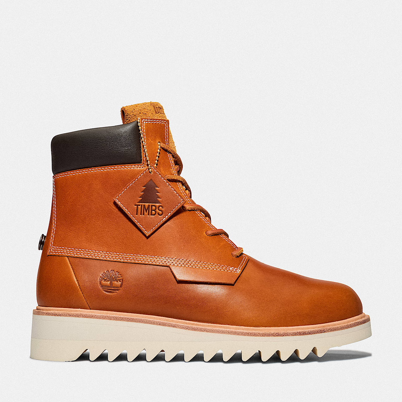 Timberland x Nina Chanel Abney 6Inch Boot TBL Rust FullGrain HERO