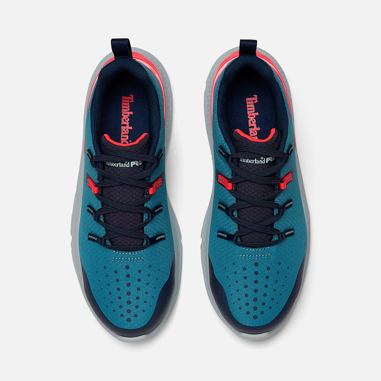 Womens Timberland PRO Intercept Athletic SteelToe Work Sneaker TBL GreyPink ALT2